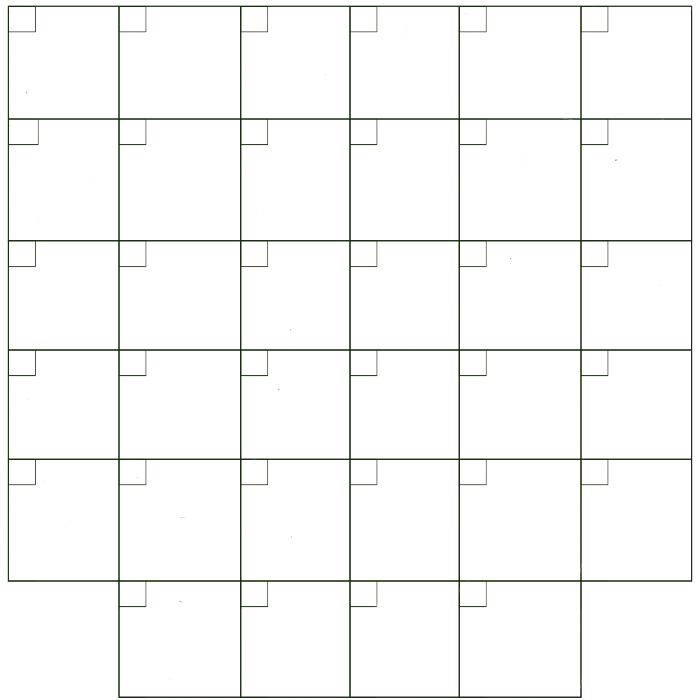 Table of Homonic letters with english phonetic counterparts.